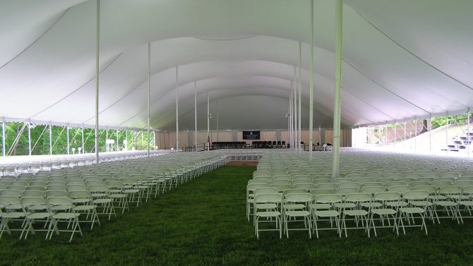 Common Sizes for Temporary Fabric Structures